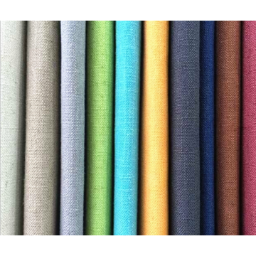 30% lin / 70% tissu polyester 10 * 10/49 * 40